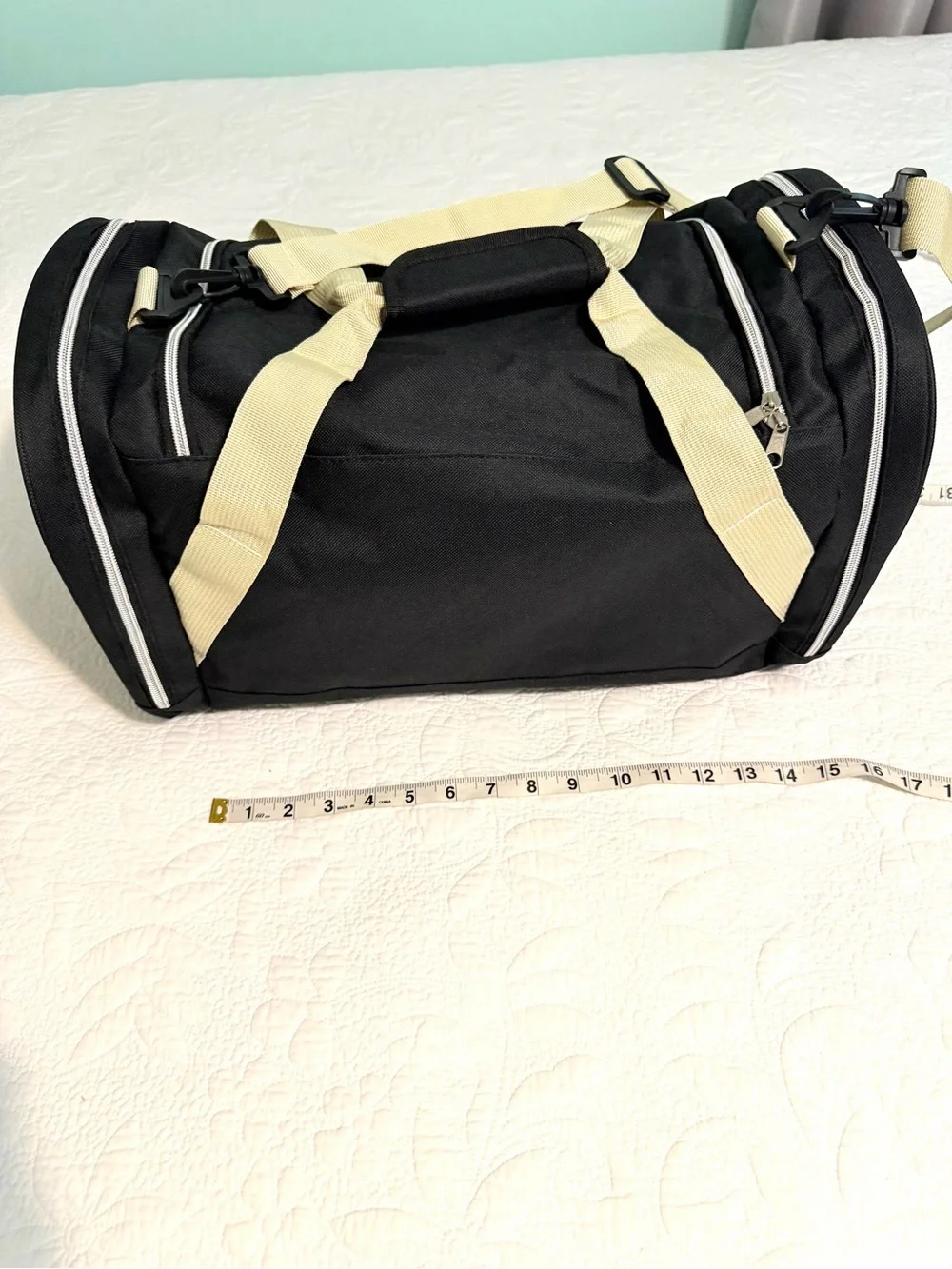 Purdue Boilermakers Duffle Bag Duffel Black Gold Purdue Basketball NWOT